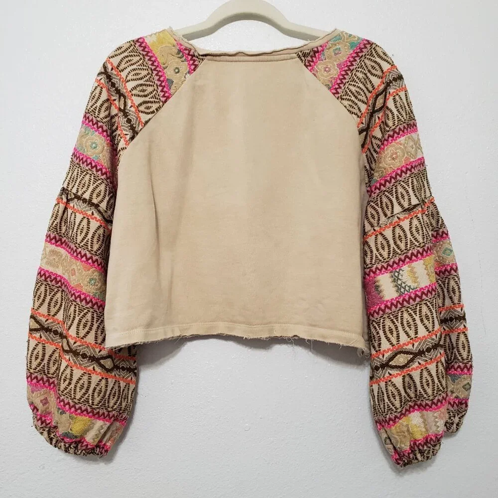 Free People Oversized Crop Top